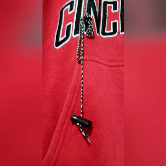 CINCH Red Unisex  Hooded Jacket Medium/large - Picture 10 of 12